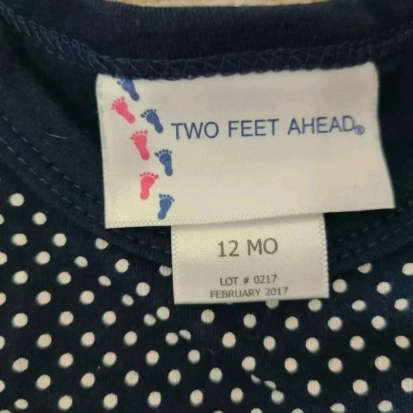 Two Feet Ahead Infant One Piece Skirted Outfit  - Picture 4 of 4